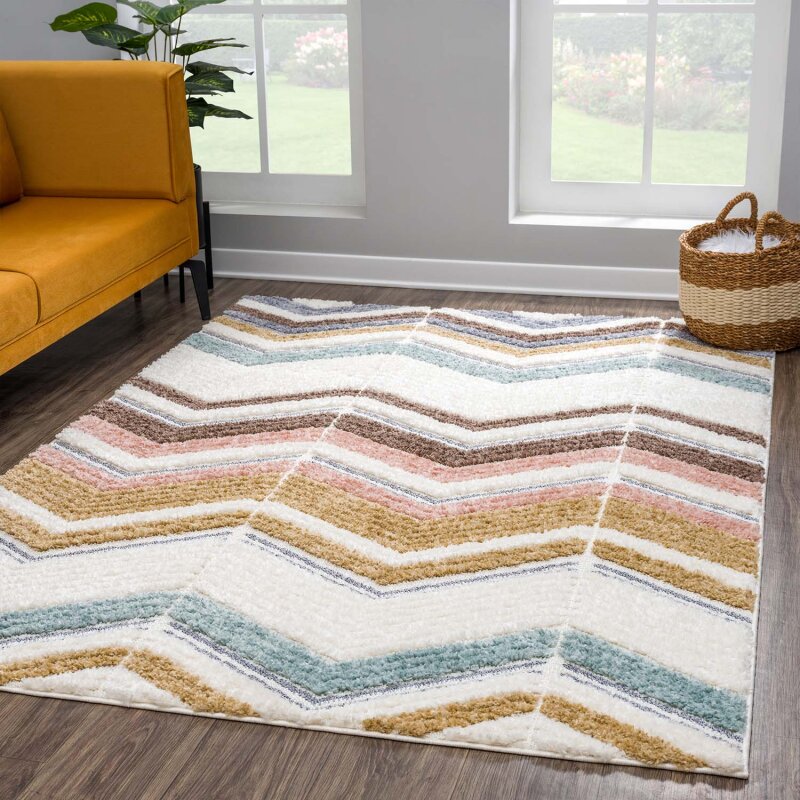 Hochflorteppich Focus 3009 Multi