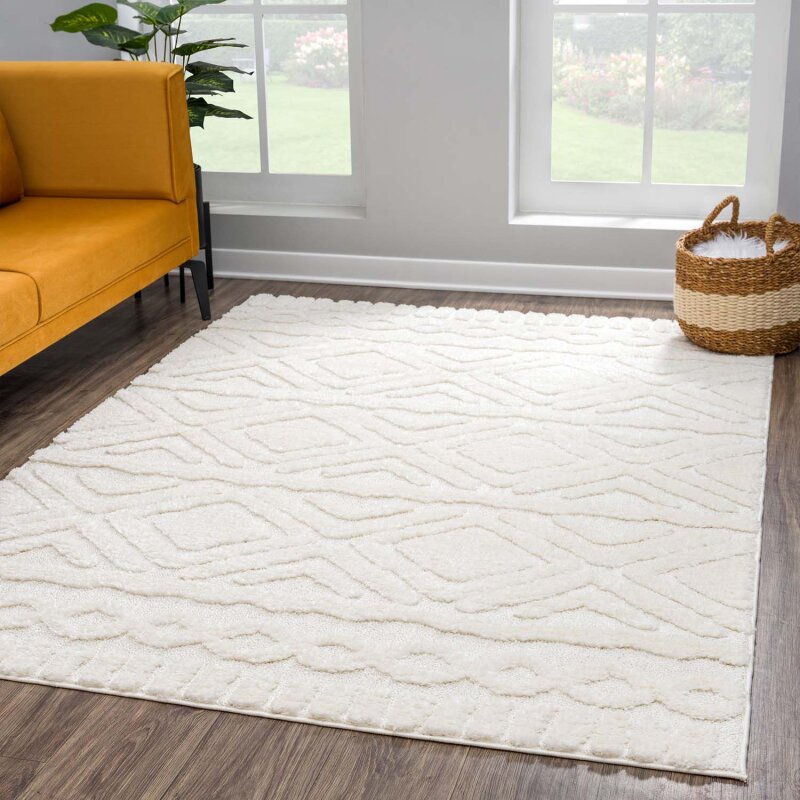 Hochflorteppich Focus 3382 Creme