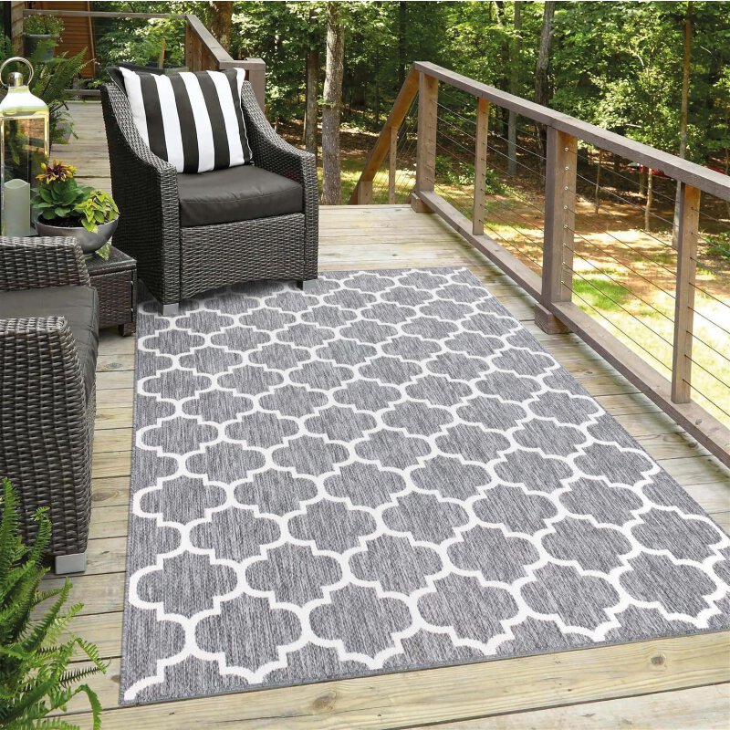 Outdoor-Teppich 604 Grau
